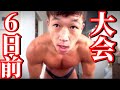 【減量末期】ボディビルまであと6日