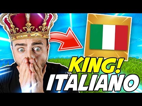 I am the ITALIAN CHAMPION of FORTNITE with quicks! | Fortnite ITA