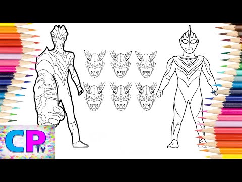 Ultraman Coloring/Ultraman Victory/Ultraman Zero/Ultraman Gaia Coloring/Cartoon-On & On/NCS Release
