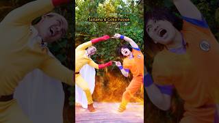 Saitama + Goku FUSION = WHO?! 😳 #anime #dragonball #goku #saitama #sukuna