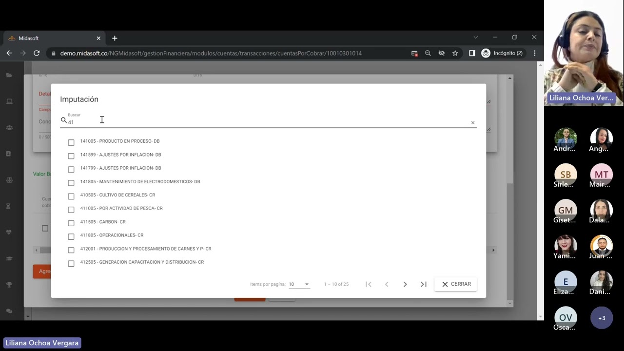 Jueves de webinar - Midasoft ERP (Cuentas por Cobrar - Cuentas por Pagar)
