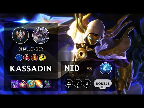 Kassadin Mid vs Anivia - EUW Challenger Patch 11.3