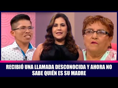 Recibió una llamada desconocida y ahora no sabe quién es su madre | Andrea