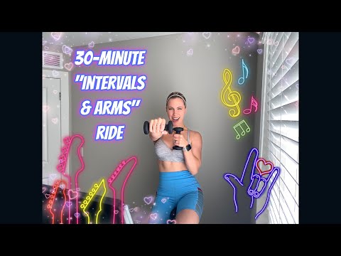 30-Minute “Intervals & Arms” Ride