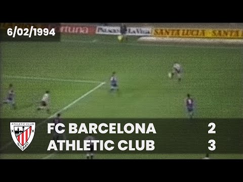 ⚽️ [Liga 93/94] J22 I FC Barcelona 2 - Athletic Club 3 I LABURPENA