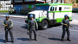 Gruppe 6 Armored Truck ATTACKED While Delivering Cash In GTA 5