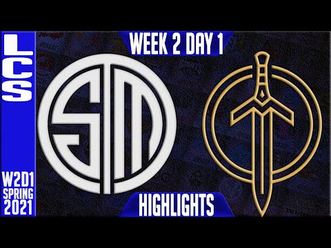 TSM vs GGS Highlights | LCS Spring 2021 W2D1 | Team Solomid vs Golden Guardians