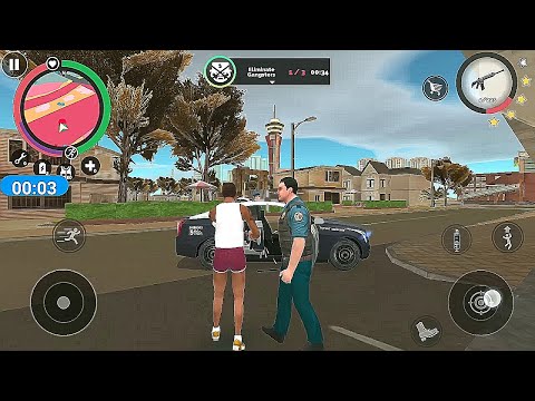 Vegas Crime Simulator -19- Super Gangster Crime Hero Gameplay 2023 Open World Game for Android Ios