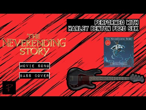 Limahl - The Neverending Story (bass cover with Harley Benton PB20 SBK)