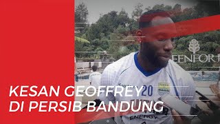 Jalani Latihan Bersama Persib Bandung, Geoffrey Castillion Buka Suara