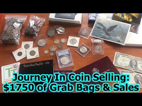 Selling $1750 in Rare Coin Grab Bags & Flipping Coin Product - How Are The Grab Bags??