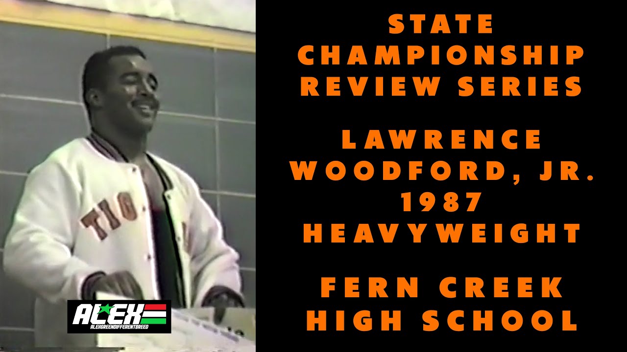 State Wrestling Championship match review w/ Lawrence Woodford, Jr. (Fern Creek; 1987 HWT.)