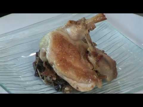 Volaille de Bresse ragout de champignons