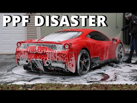 FIXING World's WORST PPF On Ferrari 458 Speciale