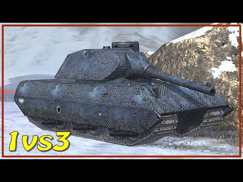 1v3 VK 100.01 (P) / WoT Blitz