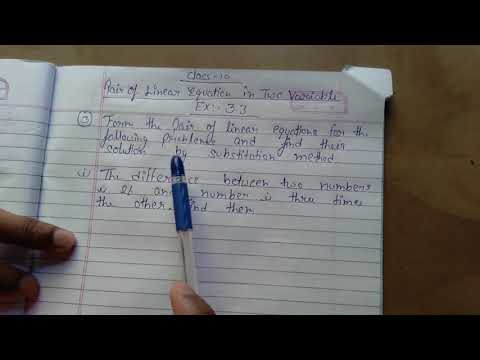 The difference between two numbers is 26 and number is three times the other. find them