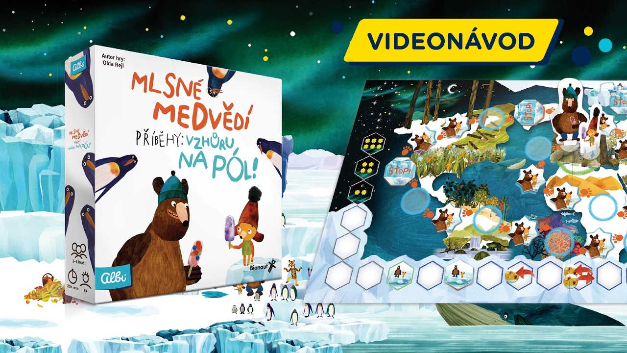 Mlsné medvědí příběhy: Vzhůru na pól - videonávod