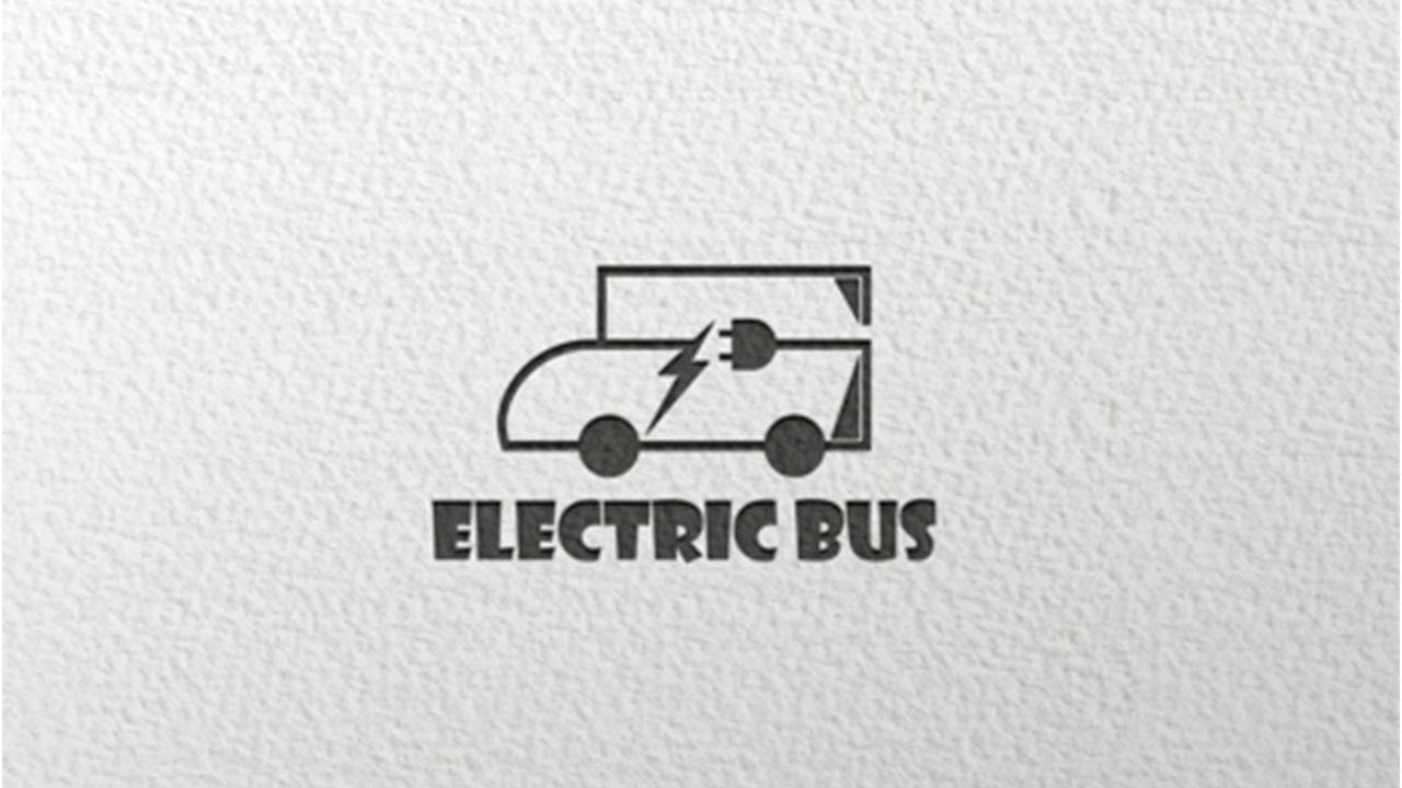 COMBINATION MARK LOGO // ELECTRIC BUS LOGO // LOGO TUTORIAL