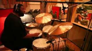 Tyshawn Sorey tracking John O'Gallagher's Webern Project at Systems Two Studios - 9/17/12