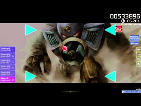 osu! Team Nekokan - Can't Defeat Airman (HR)