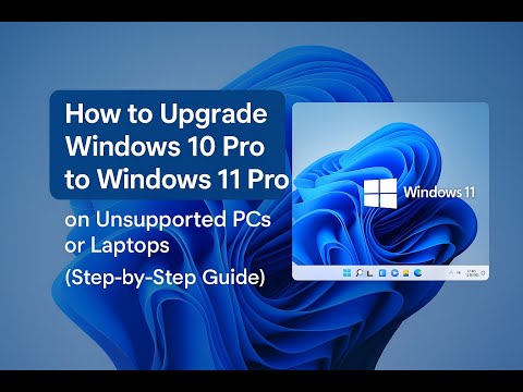 Как обновить Windows 10 Pro до Windows 11 Pro на неподдерживаемых ПК и ноутбуках