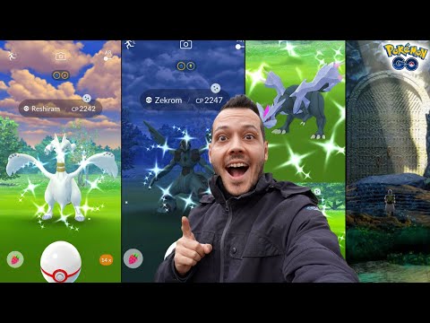 ZEKROM & RESHIRAM SHINY! *dicembre assurdo* - Pokémon GO