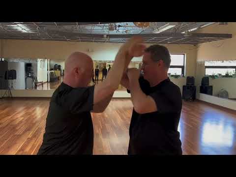 Yang Family Tai Chi Disciples lead push hands practice in Danbury CT 2025