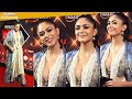 Mrunal Thakur Look Breathtaking In Open Saree Arrive At Lokmat Most Stylish Awards 2022 LMS2022