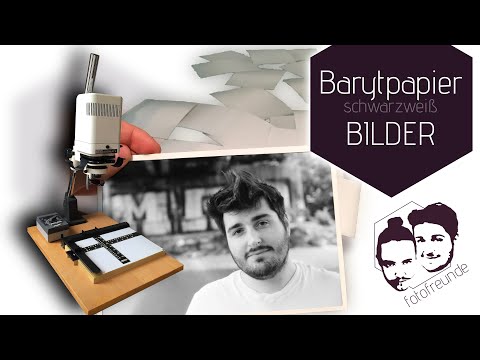 Analoge schwarzweiß Bilder ausbelichten - Multigradpapier Fomabrom Variant 112