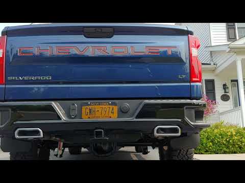 2020 Silverado Trail Boss LT AFE muffler replacement