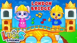 London Bridge is Falling Down | Nursery Rhymes For Kids | Songs By RV AppStudios