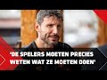 Van Bommel: 'Veel informatie in korte tijd geven'