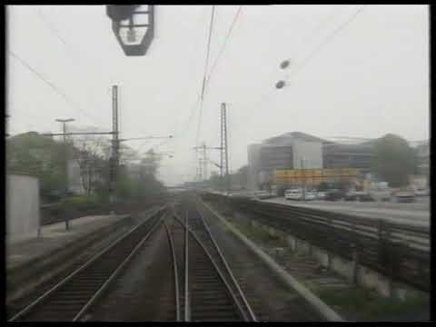 ICE BONN - BERLIN 1997 IM FÜHRERSTANDT 1/4