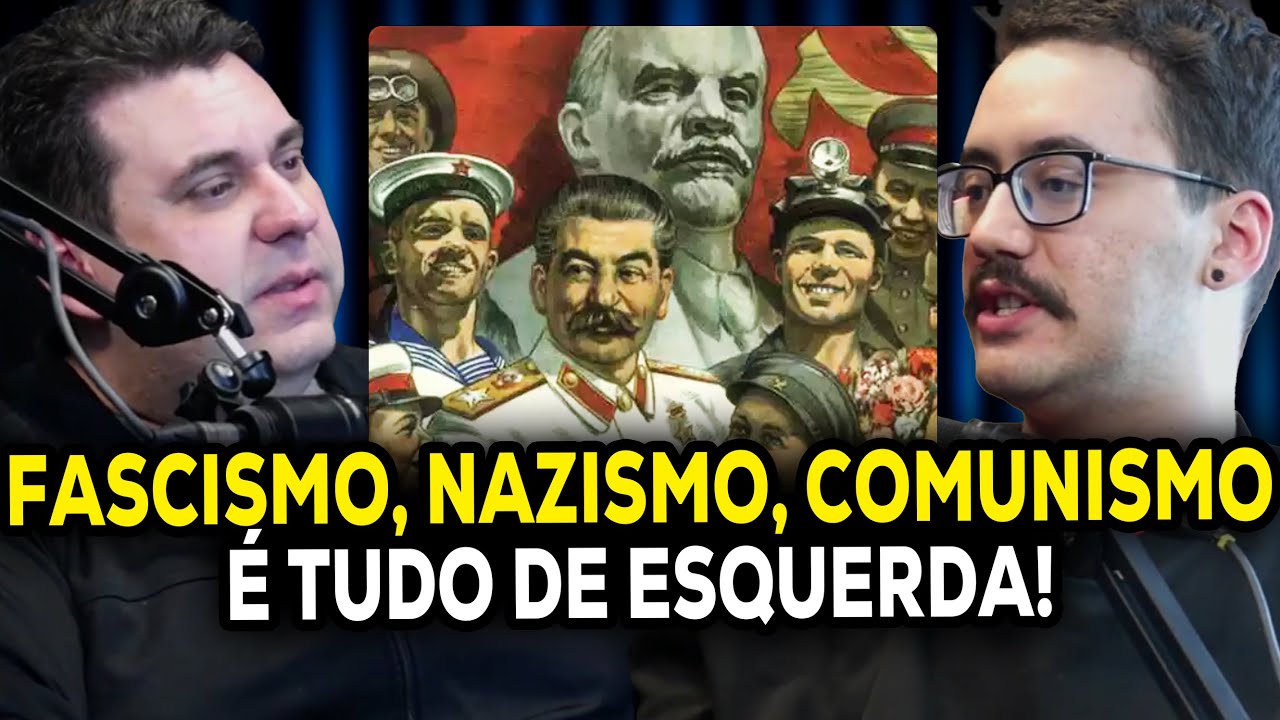 O FASCISMO É DE ESQUERDA OU DIREITA?  DEBATE RODRIGO LOCONTE E ENG LEO