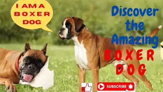Discover the Amazing  BOXER : Perfect Playmates for Kids.