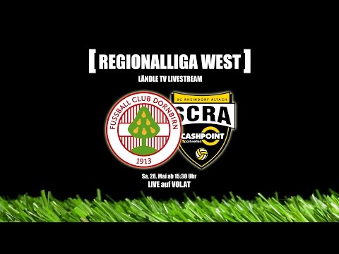 LIVE: FC Dornbirn vs. SCR Altach Amateure