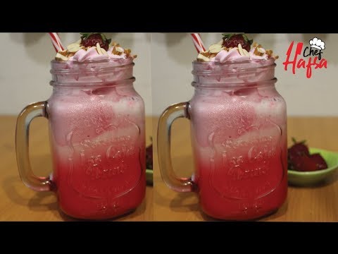 ICE CREAM SHAKE RECIPE BY HAFSA