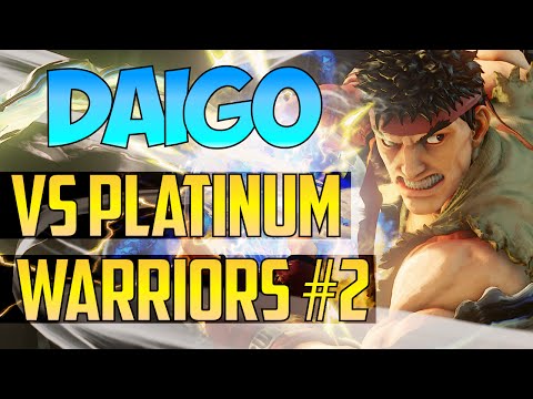 Street Fighter V / 5 - Daigo Umehara Vs Platinum Warriors #2【1080p60 High Level Matches】梅原大吾