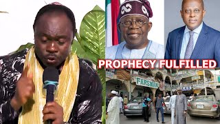 SHOCKING PROPHECY FULFILLED! MAJOR PROPHET THE ORACLE OF GOD. POSSIBILITY TV.