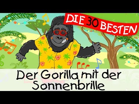 🏞️ Der Gorilla mit der Sonnenbrille - Partylieder zum Mitsingen und Bewegen || Kinderlieder