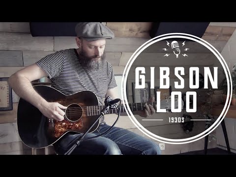 1930s Gibson L-00 Demo. A lovely vintage Gibson Guitar. The Backline Demos (Ep.11)
