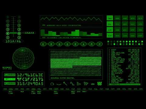 Andy Fielding - Retro SciFi Green Background