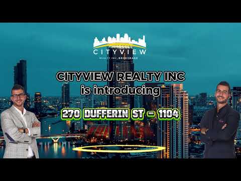 270 Dufferin st - 1104 |  for lease | Cityview Realty