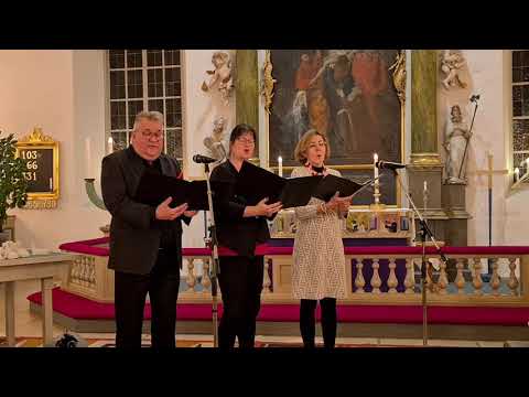 kvartetten sjunger "Vinterhamn"