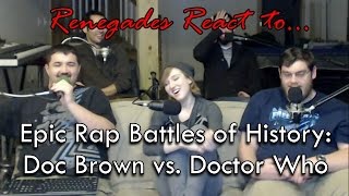 Renegades React to... Epic Rap Battles of History: Doc Brown vs. Doctor Who