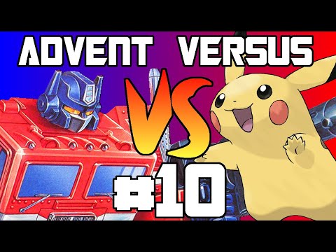 Advent Versus Day 10: Transformers vs Pokemon