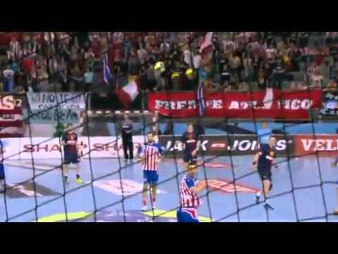 Goalkeeper Ivano Balic saves - BM Atletico Madrid - Barcelona 25-20 EHF Champions league (20.4.2013)