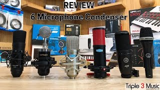 Video thumbnail for Review Microphone AKG P120 + AKG C5 + ALCTRON CS55 + TASCAM TM80 +Taffware BM8000 + ALCTRON MC 001 by Triple 3 Music TV