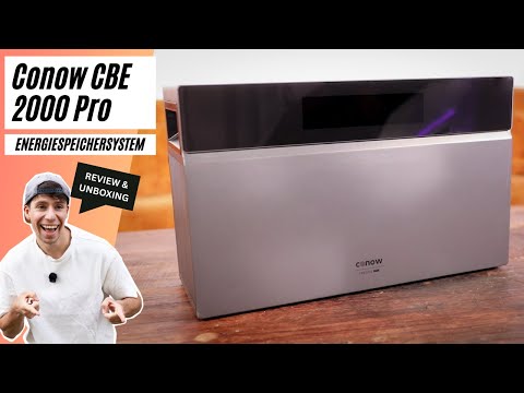 Conow CBE2000 Pro AI-powered balcony power plant [Unboxing & Review] TuToTV