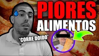 Piores alimentos do mundo